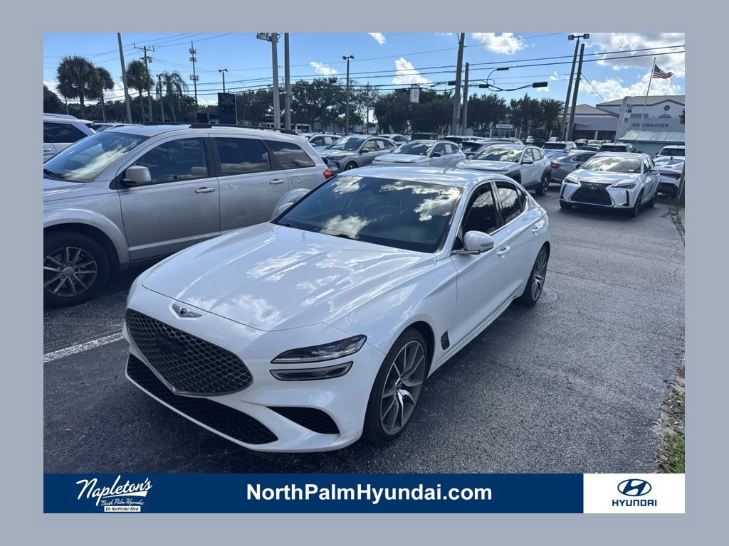 Used 2023 Genesis G70 3.3T RWD image 1