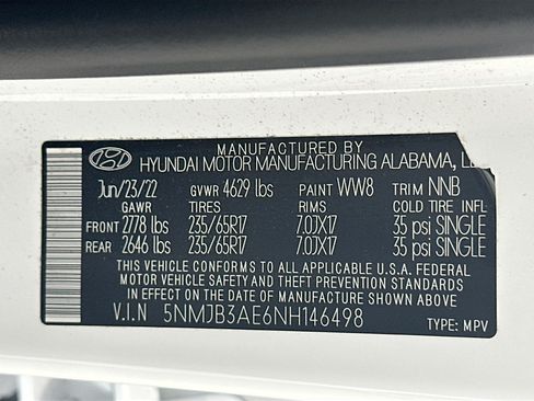 Used 2022 Hyundai Tucson SEL FWD image 30
