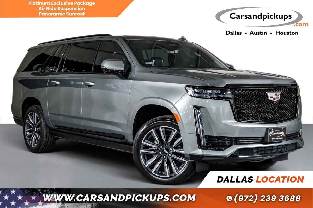 Used 2023 Cadillac Escalade ESV Sport Platinum AWD/4WD image 1