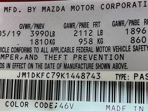 Used 2019 MAZDA CX-3 Touring image 27