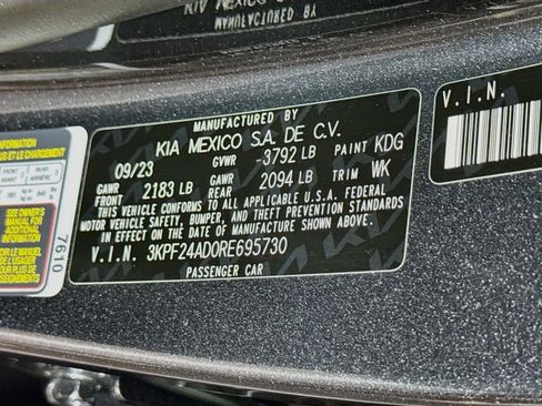 Used 2024 Kia Forte LXS FWD image 39