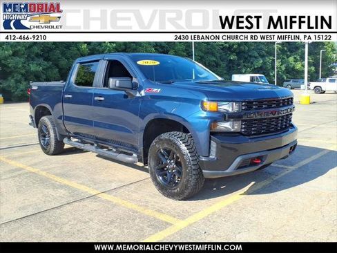 Used 2020 Chevrolet Silverado 1500 Custom Trail Boss w/ Custom Convenience Package AWD/4WD image 1