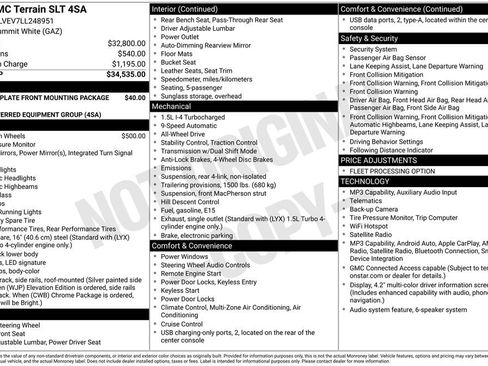 Used 2020 GMC Terrain SLT image 19