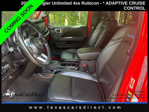 Used 2021 Jeep Wrangler Unlimited Rubicon 4xe w/ Dual Top Group AWD/4WD image 6