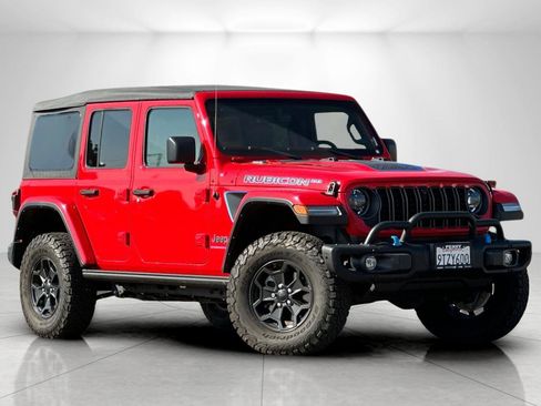 Used 2023 Jeep Wrangler Unlimited Rubicon 4xe image 1