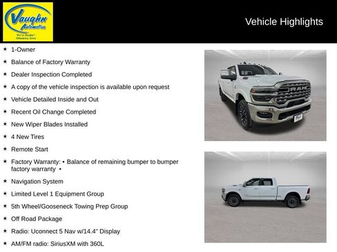 Used 2025 RAM 2500 Limited AWD/4WD image 2