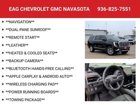 New 2026 GMC Yukon XL Denali w/ Sun & Power Step Package AWD/4WD image 4
