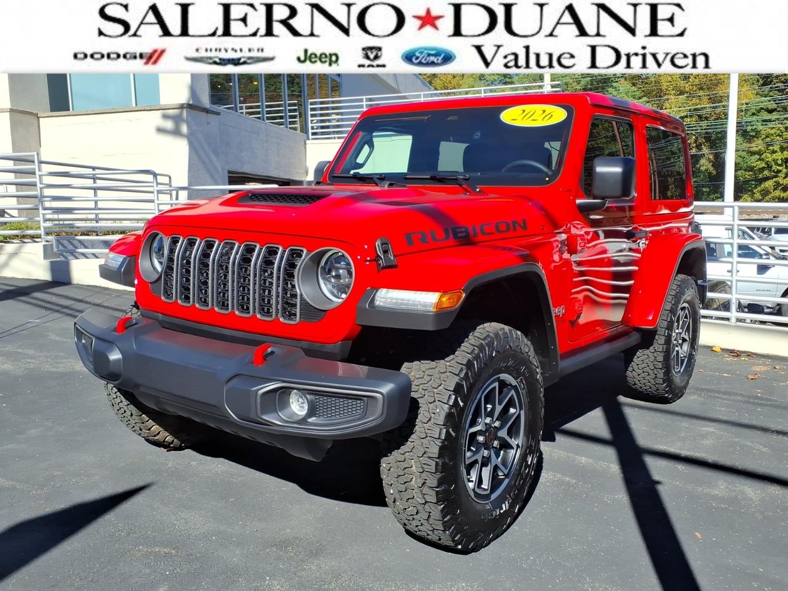 Certified 2026 Jeep Wrangler Rubicon AWD/4WD image 1