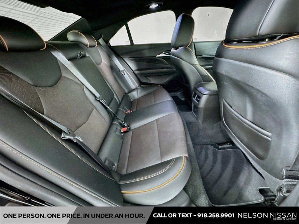 Used 2021 Cadillac CT4 V w/ Technology Package RWD image 28
