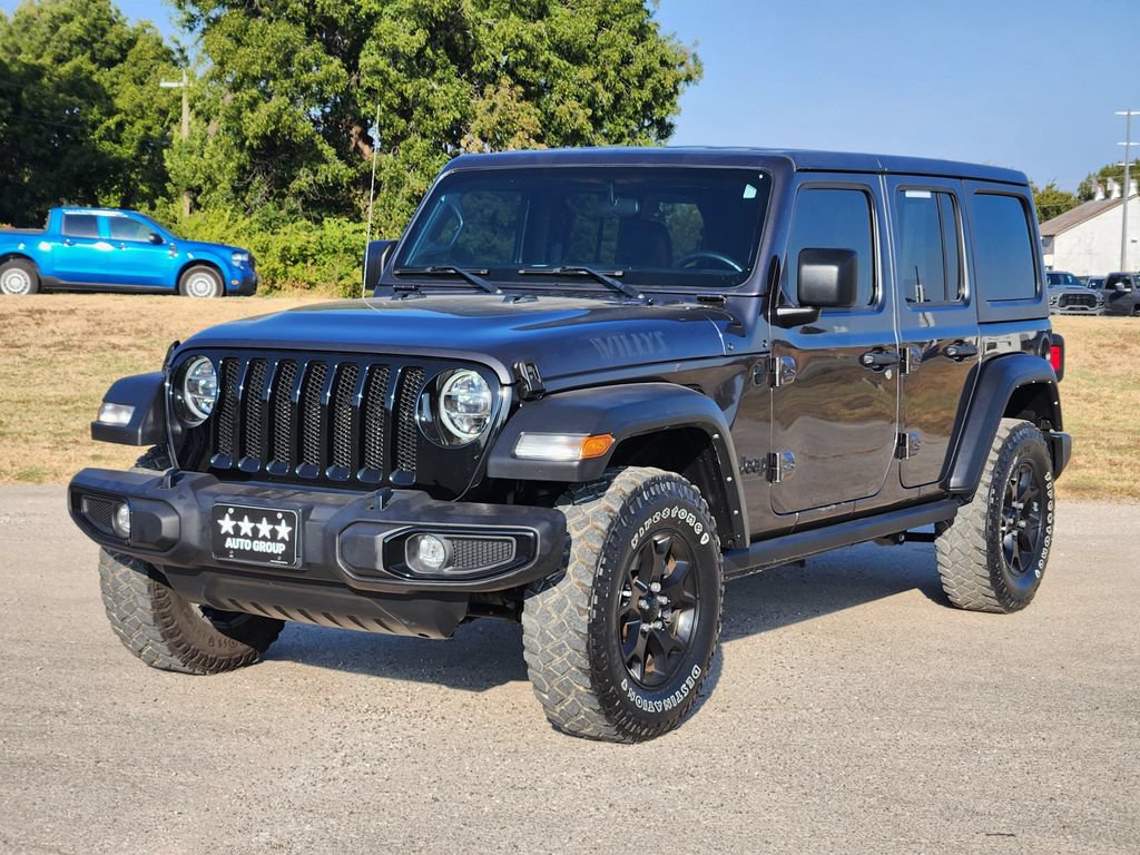 Used 2021 Jeep Wrangler Unlimited Sport AWD/4WD image 3