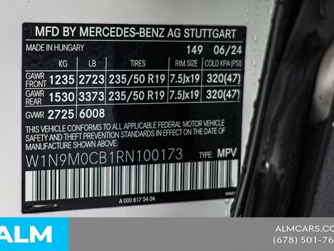 Used 2024 Mercedes-Benz EQB 250+ w/ Winter Package image 63