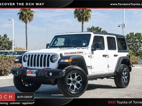Used 2021 Jeep Wrangler Unlimited Rubicon w/ Safety Group AWD/4WD image 1