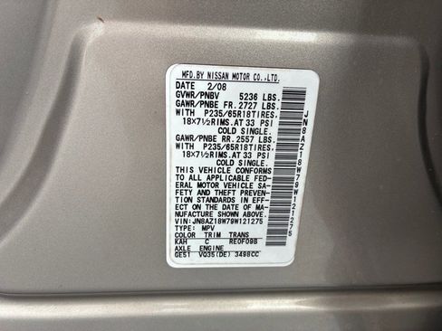 Used 2009 Nissan Murano S w/ Convenience Pkg image 19