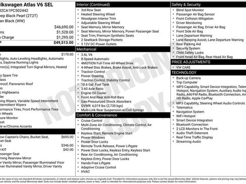 Used 2023 Volkswagen Atlas SEL AWD/4WD image 5