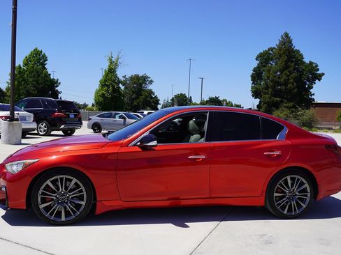 Used 2020 INFINITI Q50 Red Sport 400 w/ Cargo Package RWD image 3