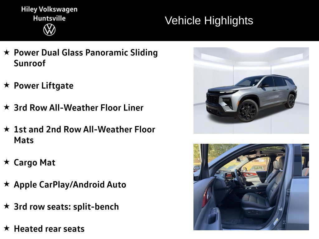Used 2026 Chevrolet Traverse RS FWD image 13