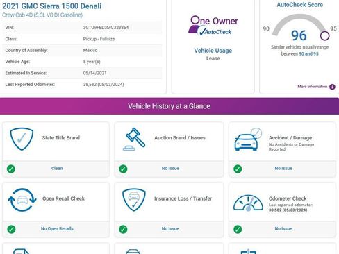 Used 2021 GMC Sierra 1500 Denali image 3