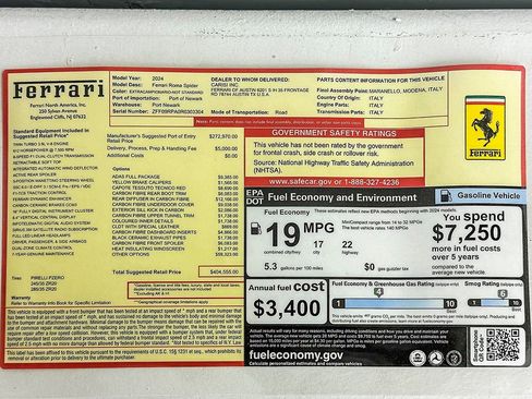 Certified 2024 Ferrari Roma Spider image 32