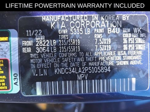 Used 2023 Kia EV6 Wind RWD image 9