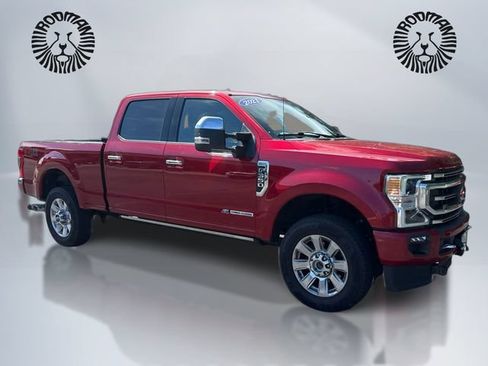 Certified 2021 Ford F350 Platinum w/ FX4 Off-Road Package AWD/4WD image 3