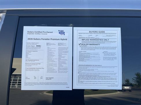 Certified 2026 Subaru Outback Touring AWD/4WD image 30