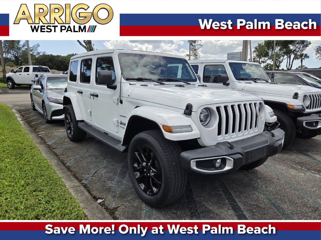 Used 2021 Jeep Wrangler Unlimited Sahara w/ Cold Weather Group AWD/4WD image 1