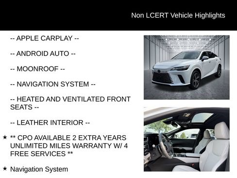 Used 2024 Lexus RX 350 Premium w/ Accessory Package (Z1) AWD/4WD image 30