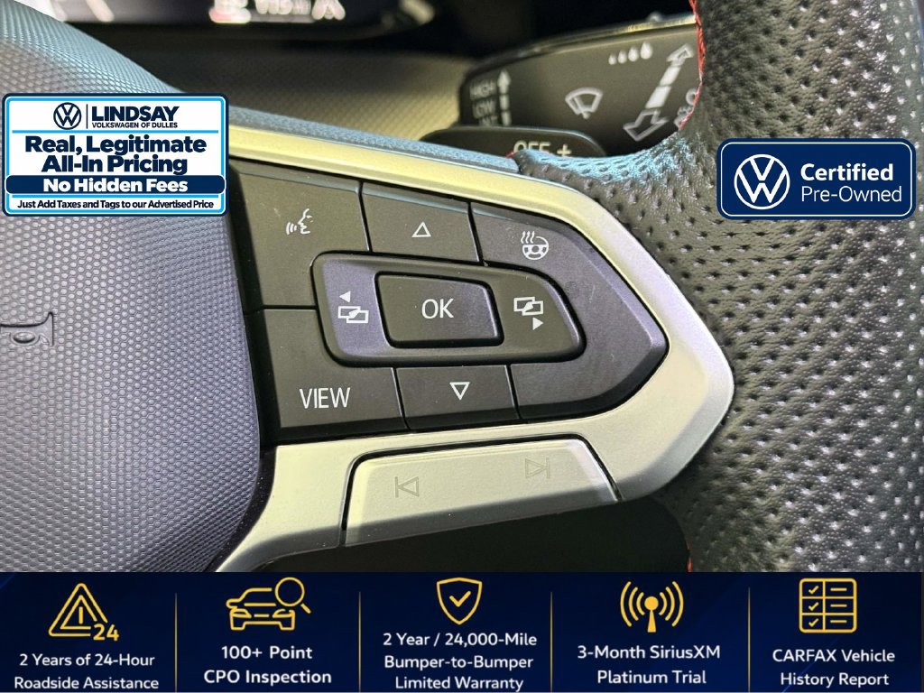 Certified 2025 Volkswagen GTI SE FWD image 22