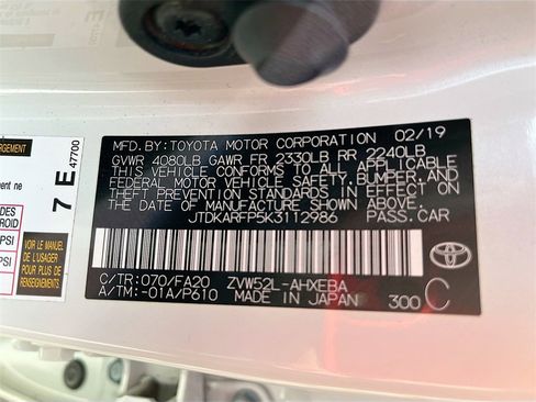 Used 2019 Toyota Prius Prime Plus image 30