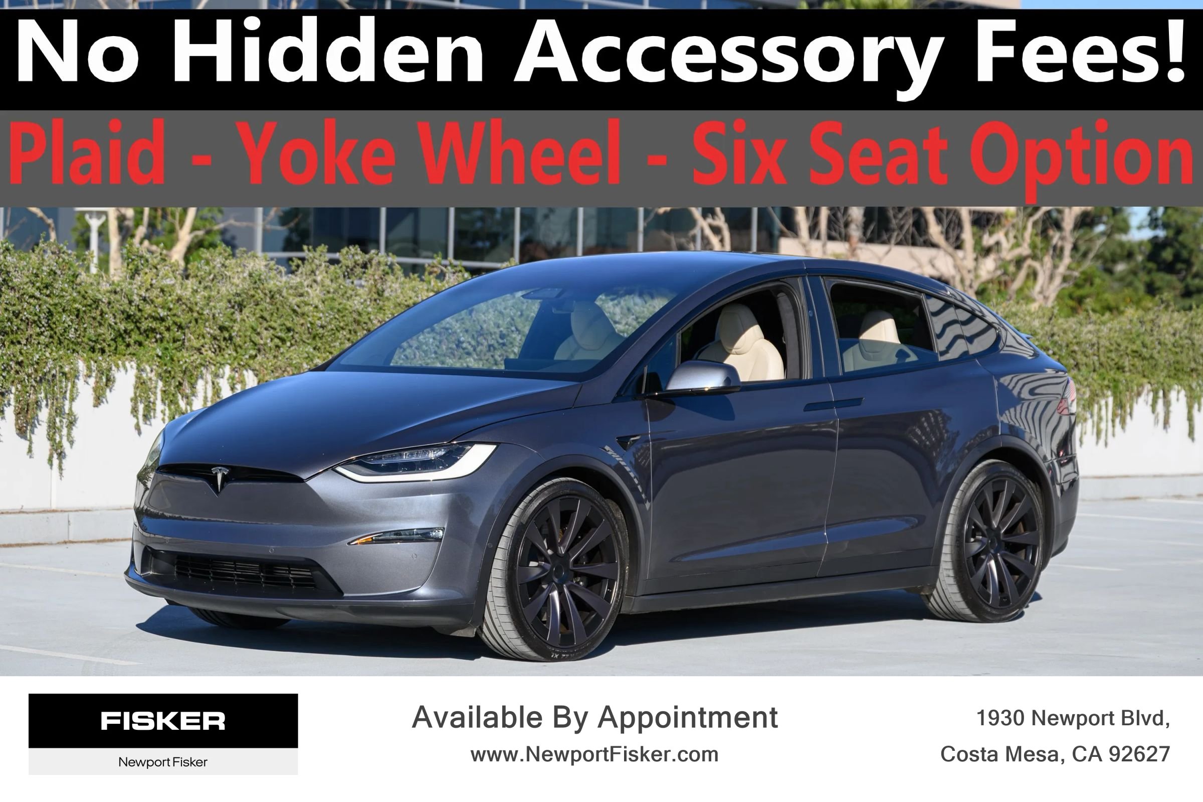 Used 2022 Tesla Model X Plaid AWD/4WD image 1