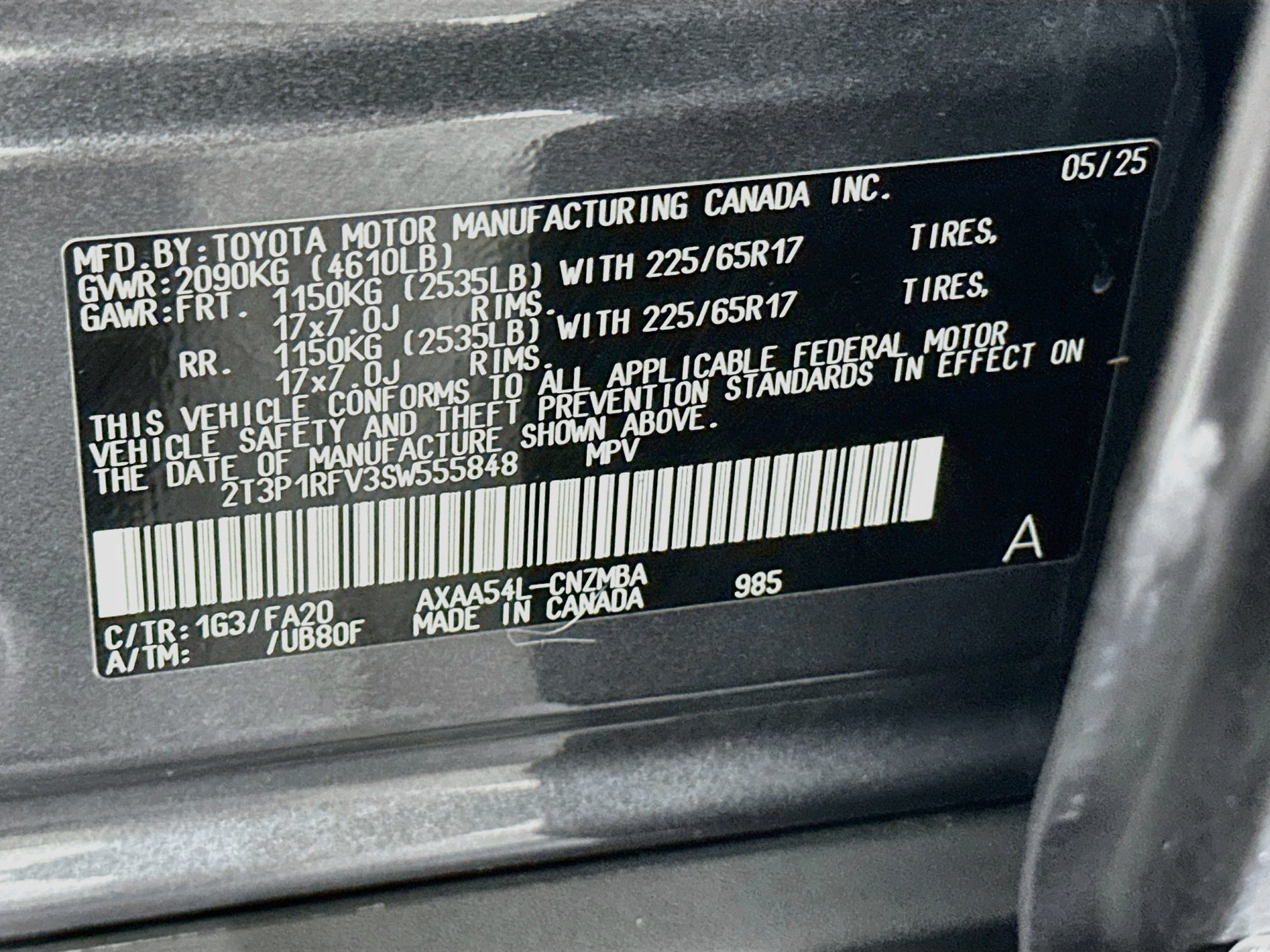 Used 2025 Toyota RAV4 XLE AWD/4WD image 12