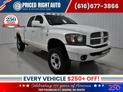 Used 2007 Dodge Ram 2500 Truck SLT w/ Trailer Tow Group AWD/4WD image 1