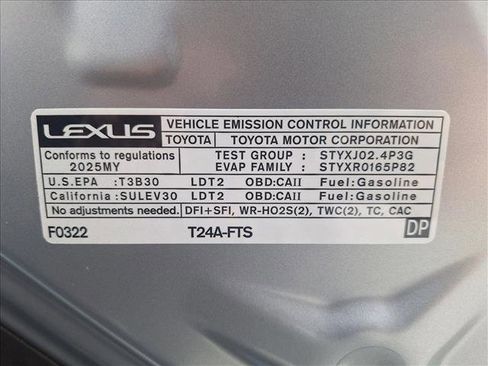 Used 2025 Lexus RX 350 F Sport w/ Convenience Package FWD image 20