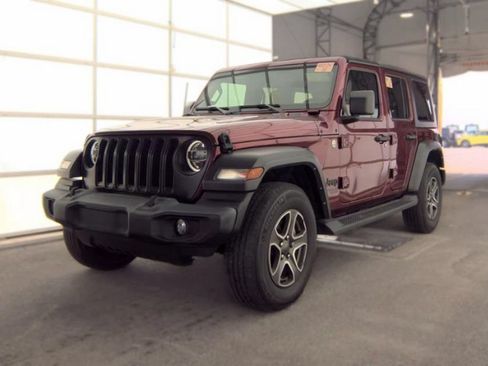 Used 2021 Jeep Wrangler Unlimited Sport AWD/4WD image 2