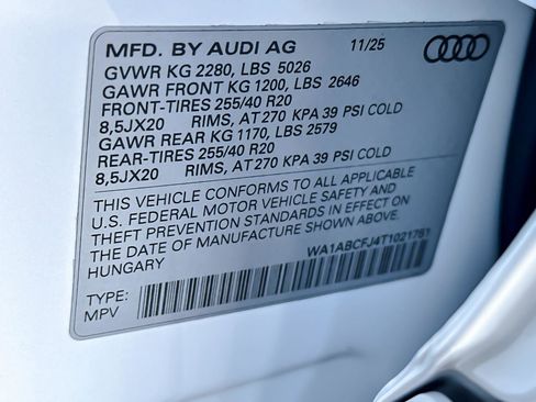 New 2026 Audi Q3 quattro 2.0T image 27