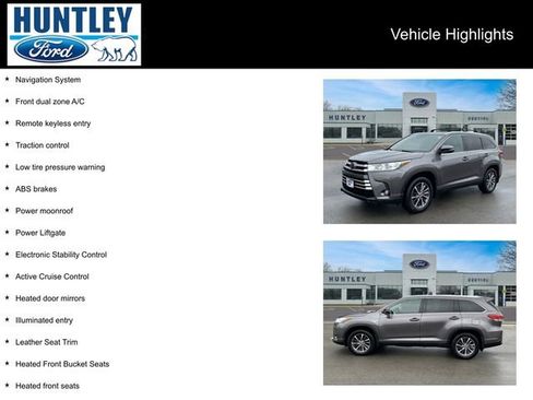 Used 2019 Toyota Highlander XLE image 2