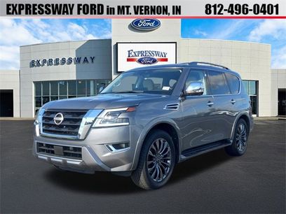 Used 2024 Nissan Armada Platinum w/ Captain's Chairs Package