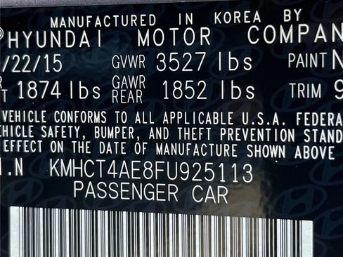 Used 2015 Hyundai Accent GLS image 18