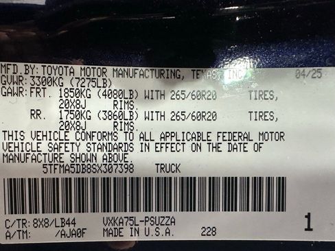 Used 2025 Toyota Tundra 1794 Edition image 11