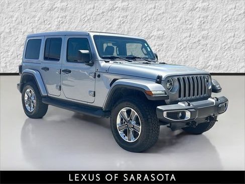 Used 2020 Jeep Wrangler Unlimited Sahara AWD/4WD image 1