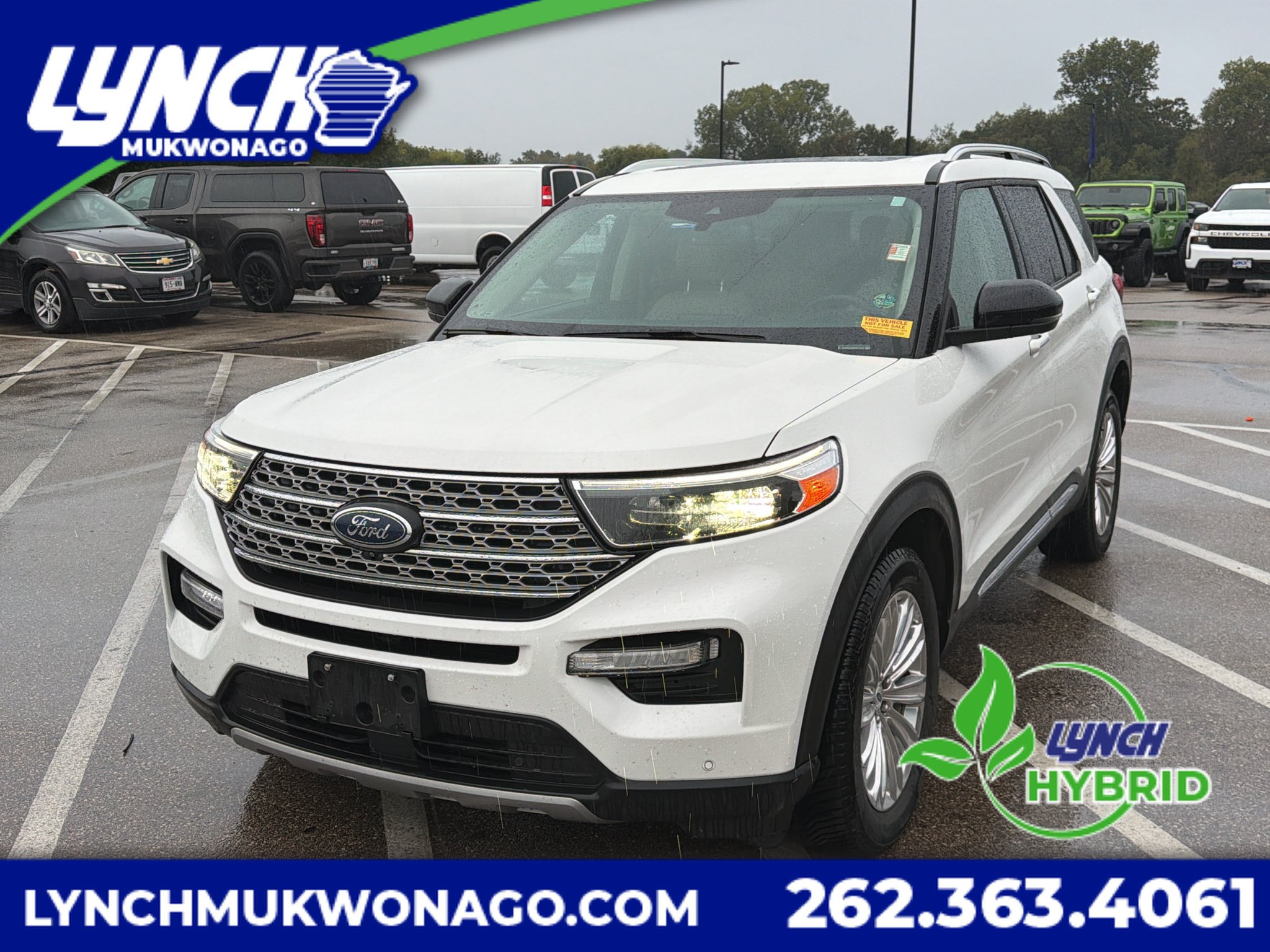 Used 2021 Ford Explorer Limited w/ Hybrid Equipment Group 310A AWD/4WD image 1