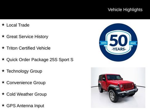 Used 2021 Jeep Wrangler Sport AWD/4WD image 6