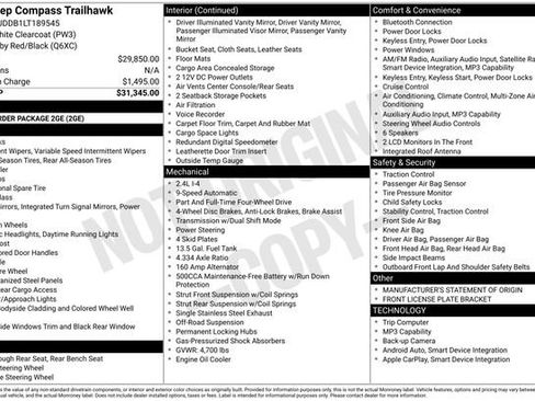 Used 2020 Jeep Compass Trailhawk image 4