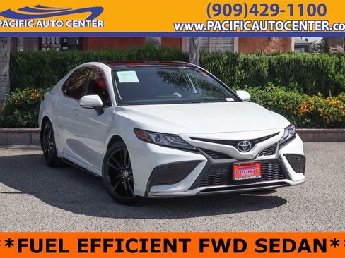 Used 2021 Toyota Camry XSE FWD image 1