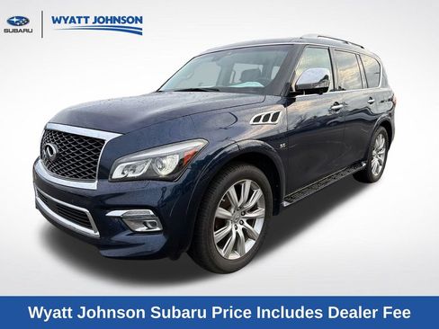 Used 2017 INFINITI QX80 4WD w/ Deluxe Technology Package image 1