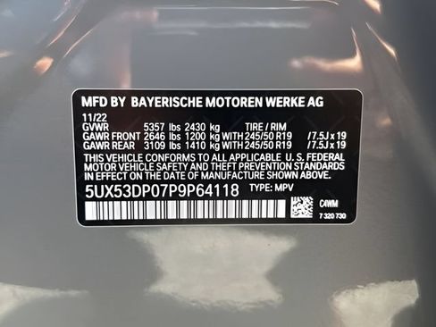 Used 2023 BMW X3 xDrive30i w/ Premium Package AWD/4WD image 30