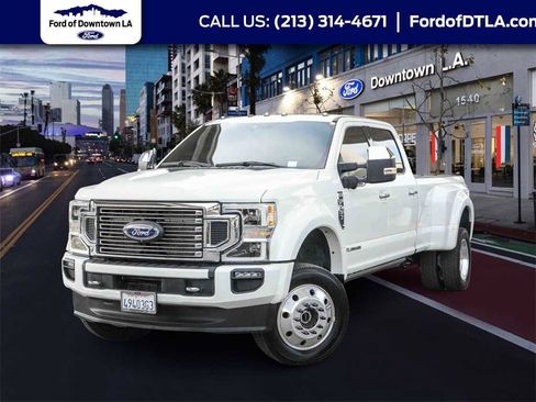 Used 2021 Ford F450 Platinum w/ FX4 Off-Road Package image 1