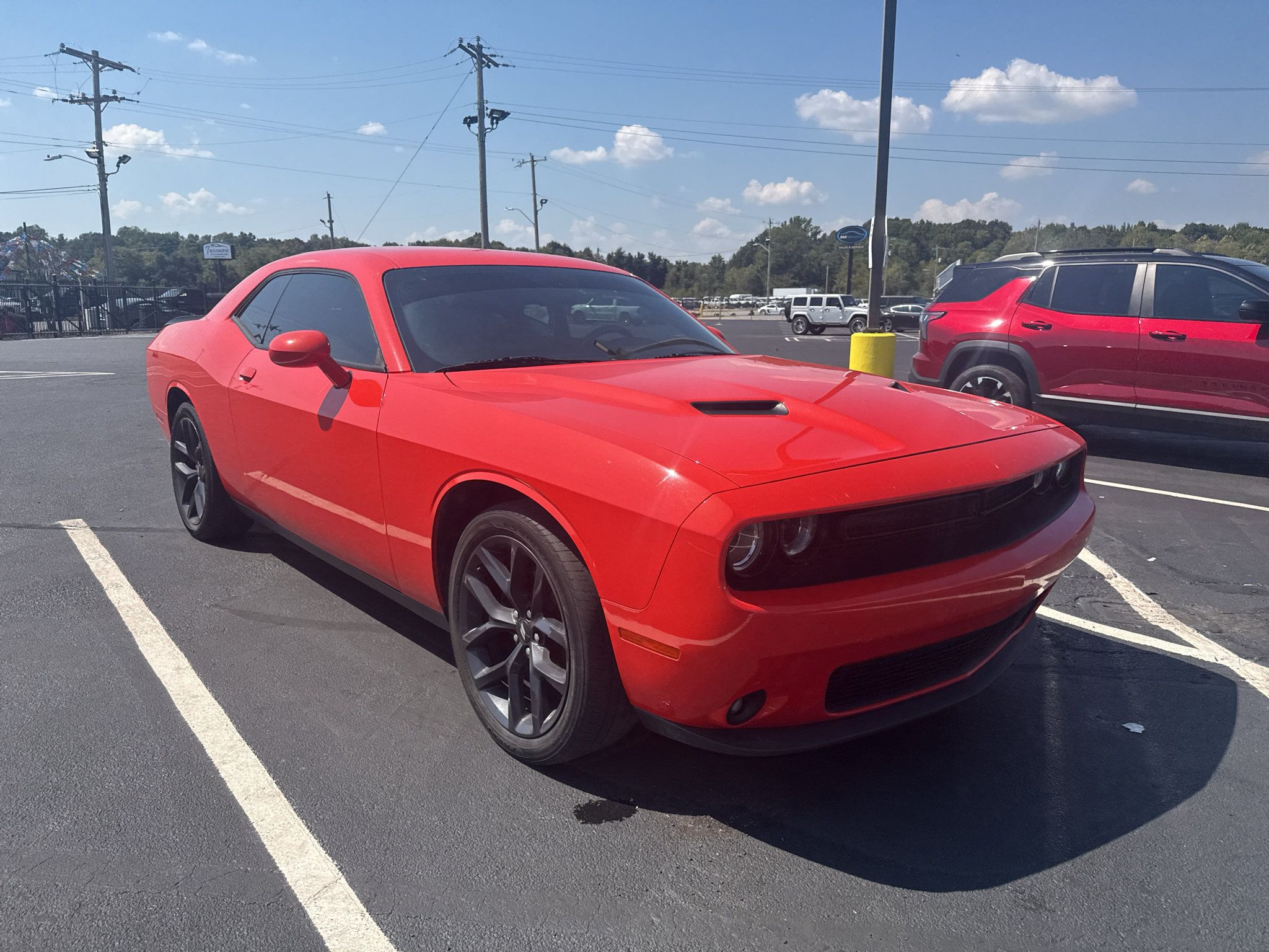 Used 2021 Dodge Challenger SXT w/ Blacktop Package RWD image 4