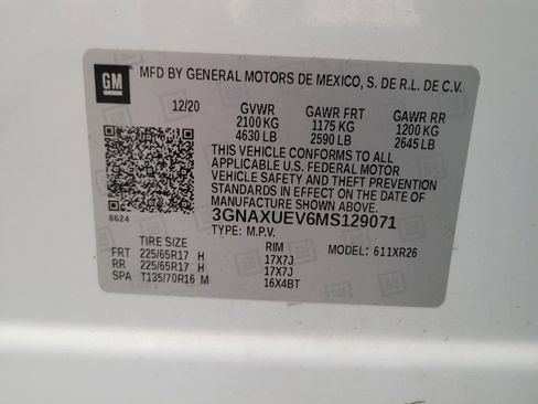 Used 2021 Chevrolet Equinox LT AWD/4WD image 33