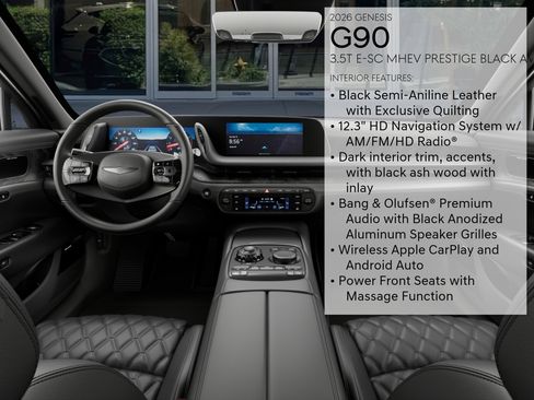 New 2026 Genesis G90 3.5T Prestige AWD/4WD image 17